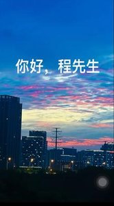 你好,程先生